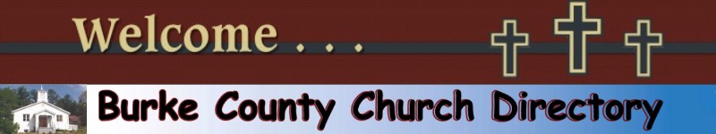 Burke County, NC Church Directory